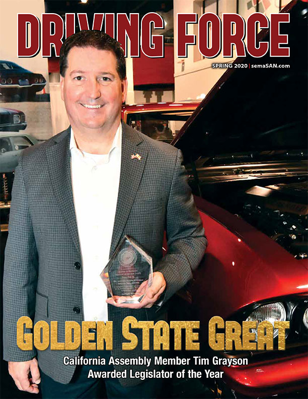 Current Issue of Driving Force, Spring 2020, SEMA Action Network
