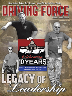 Current Issue of Driving Force, Fall 2015, SEMA Action Network