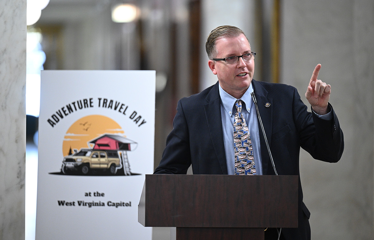 West Virginia Adventure Travel Day WV Senator Mark Maynard