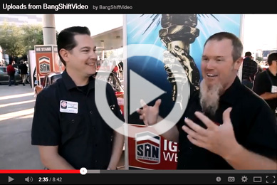 Filmed live at last months SEMA Show, our friends at BangShift.com posted the video above to further the SEMA Action Networks (SAN) cause. Filmed live at last months SEMA Show, our friends at BangShift.com posted the video above to further the SEMA Action Networks (SAN) cause.